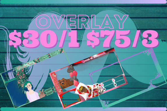 Overlays $30/1 or $75/3